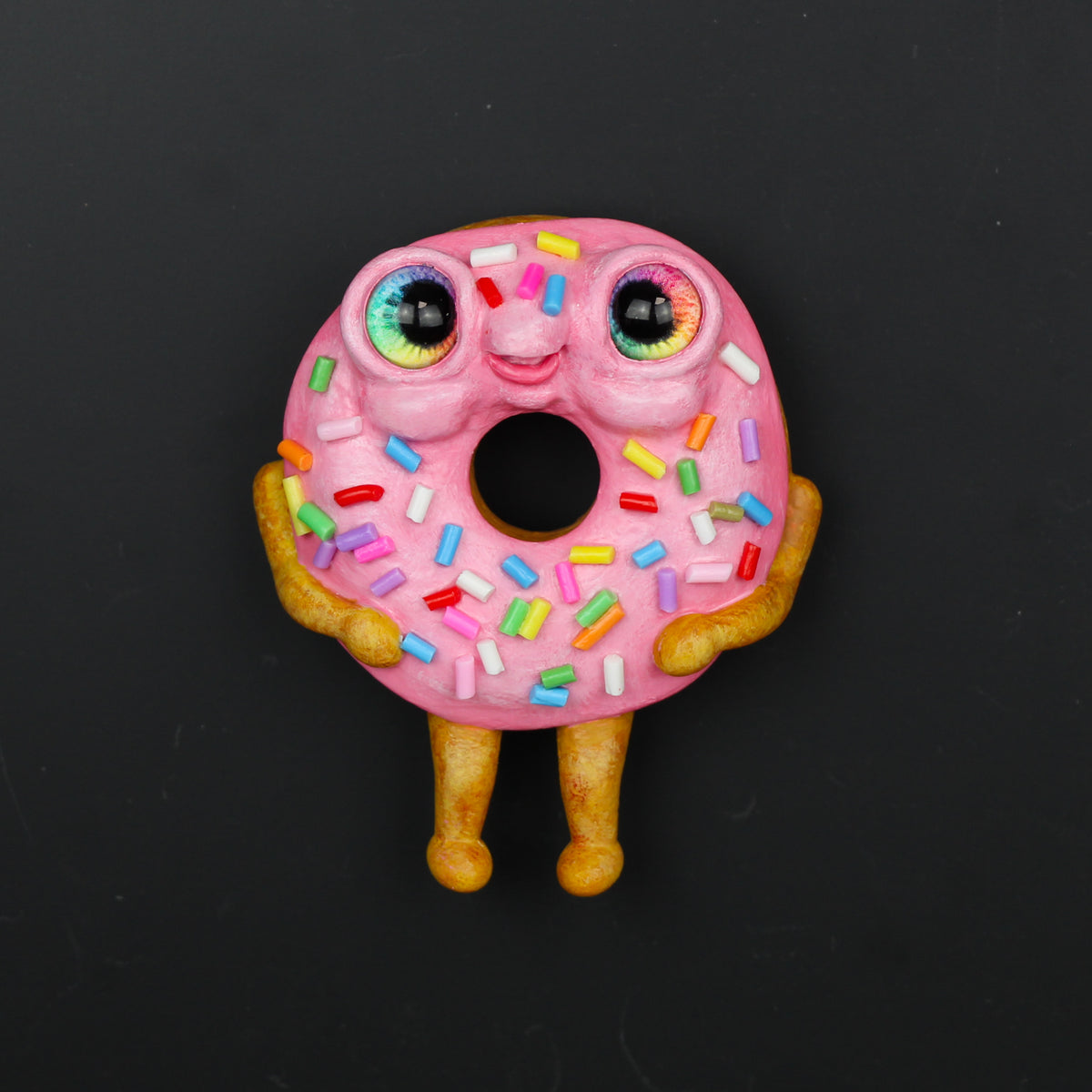 Strawberry Frosted Donut Magnet