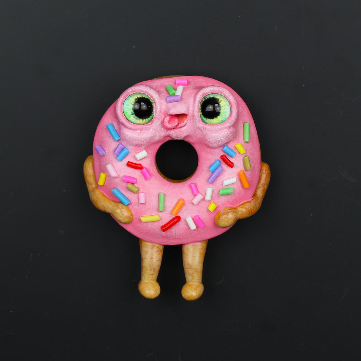 Strawberry Frosted Donut Magnet