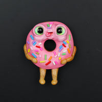 Strawberry Frosted Donut Magnet