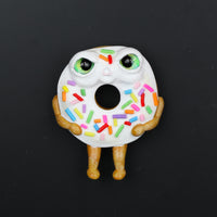 Vanilla Frosted Donut Magnet
