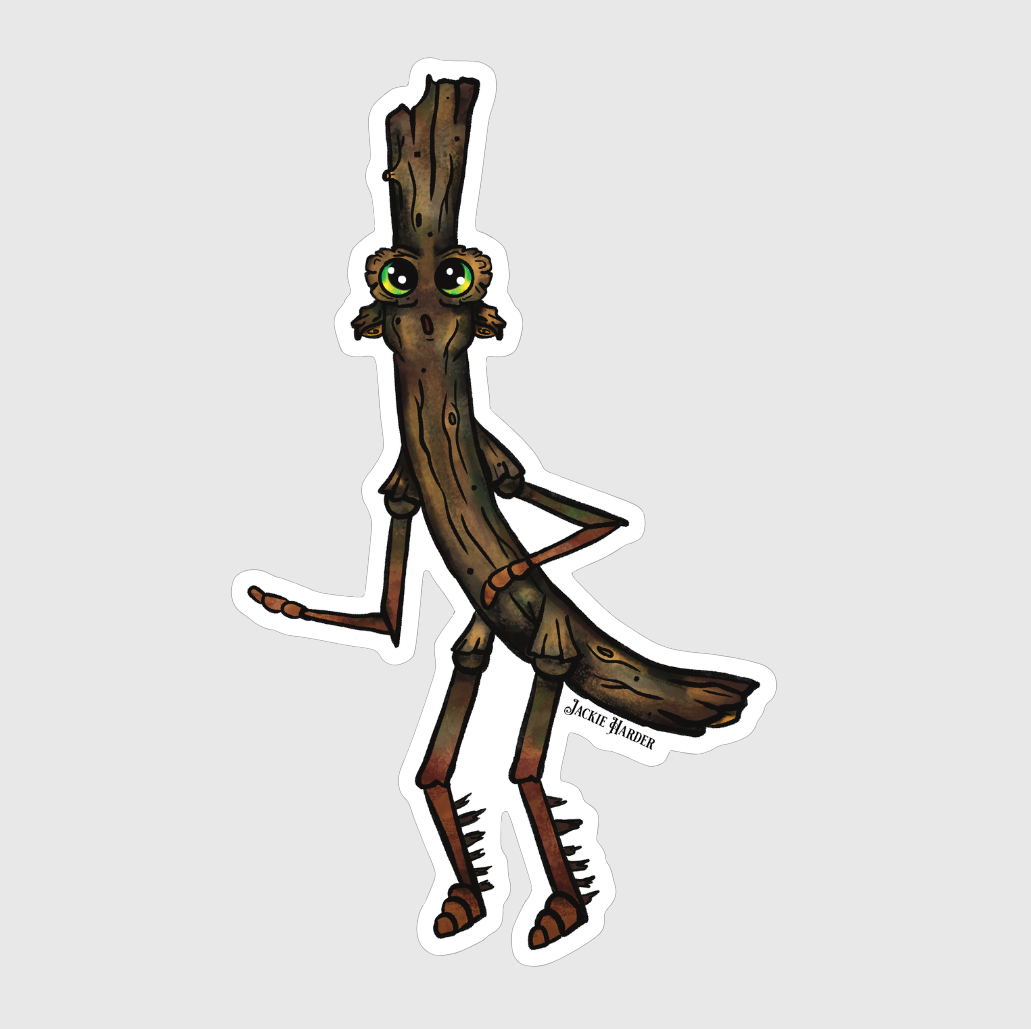 Branch the Wood Sprite Sticker
