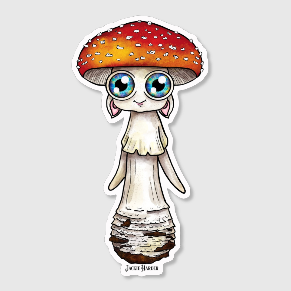 Marlon the Mushling Sticker