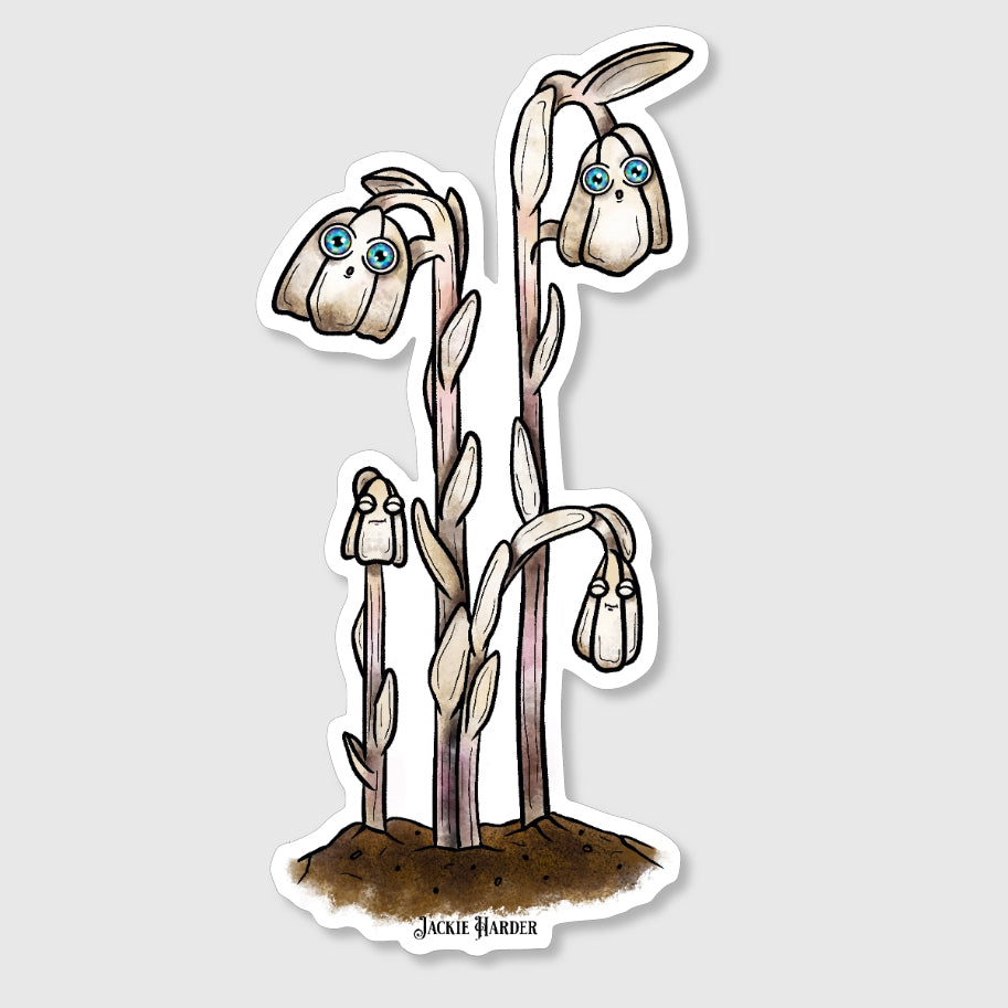 Ghost Pipe Family Sticker