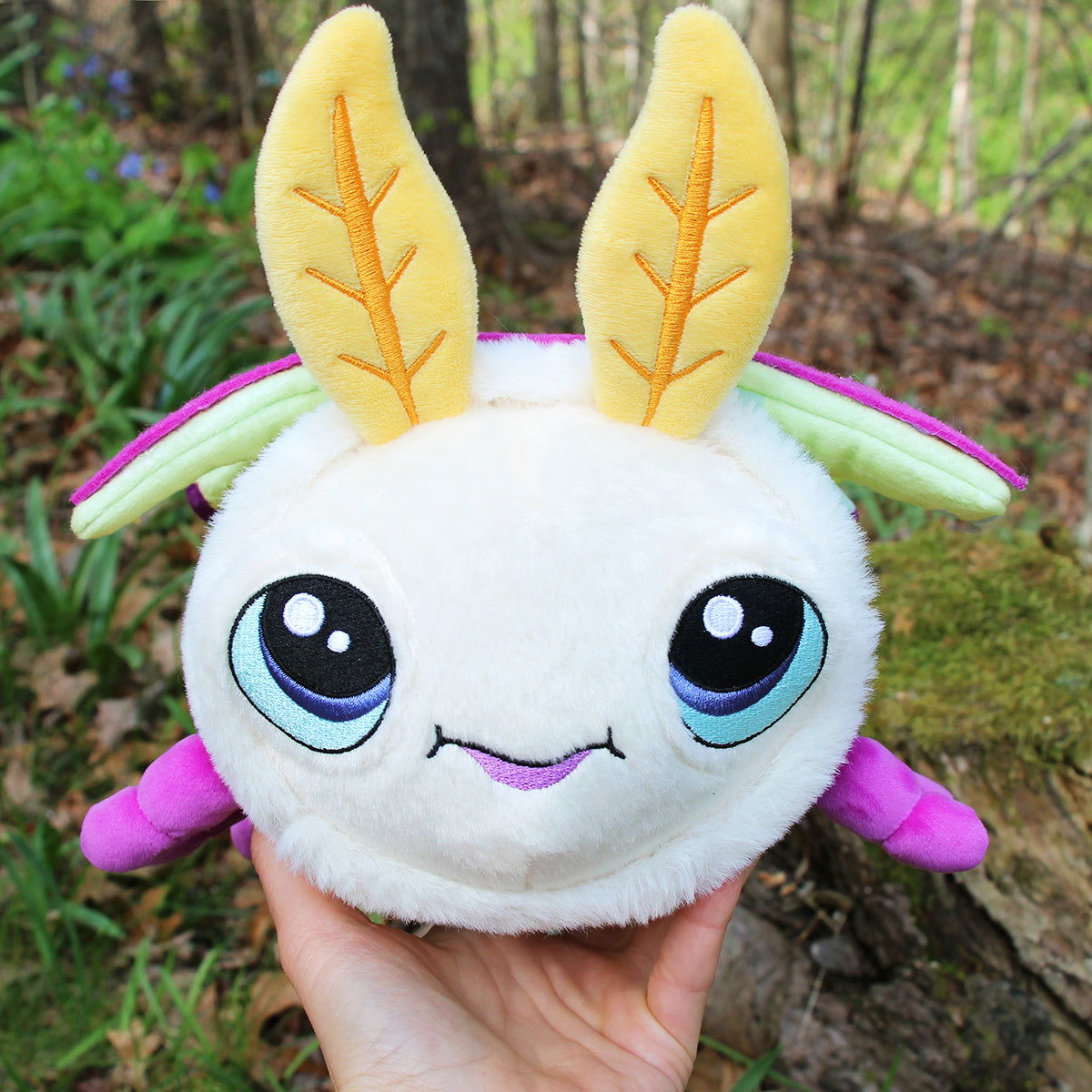 Lua the Luna Moth Faerie Plushie