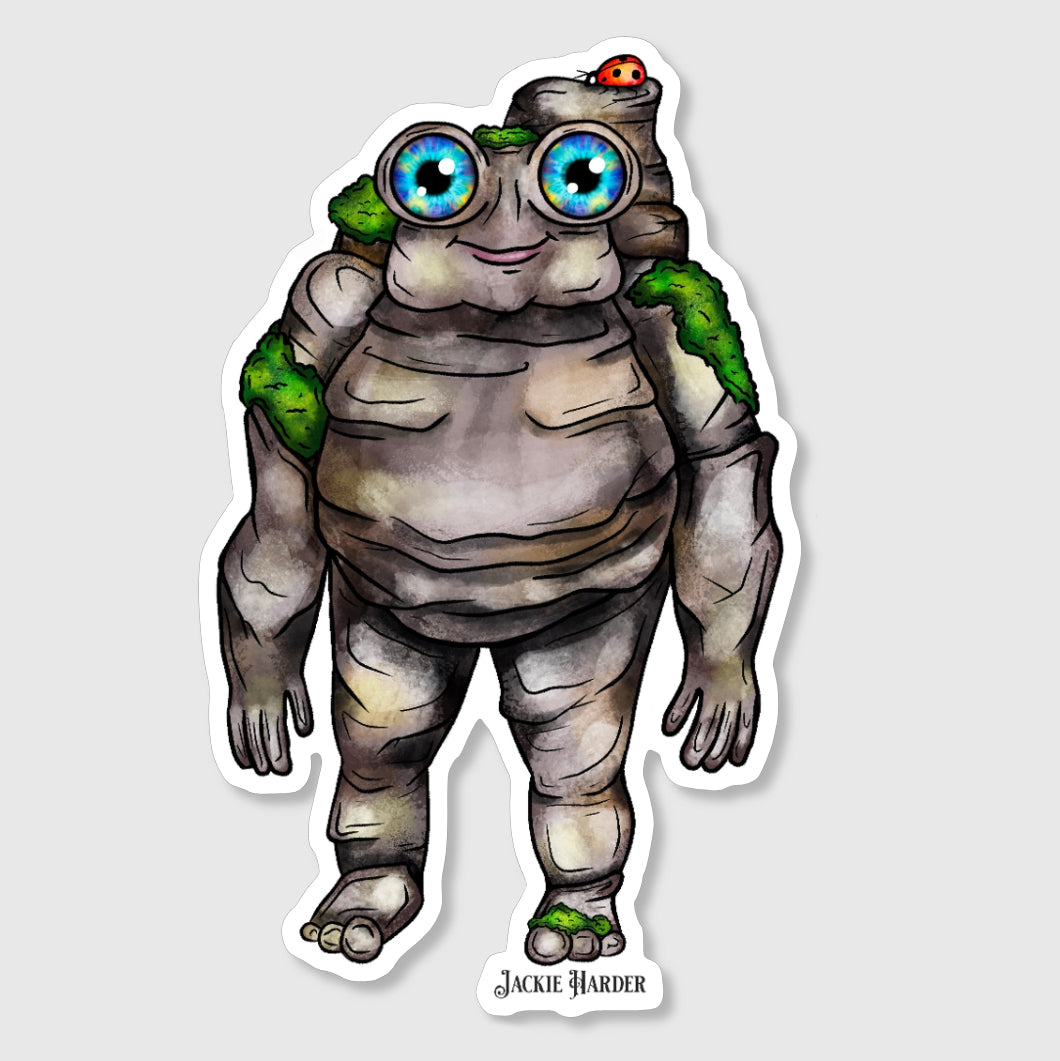 Rubble the Stonefolk Sticker