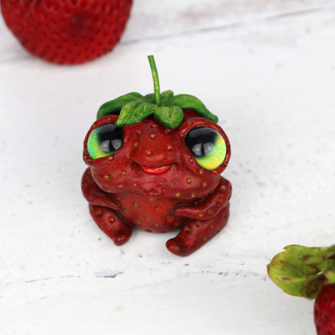Strawly the Strawberry Faerie – Jackie Harder Art