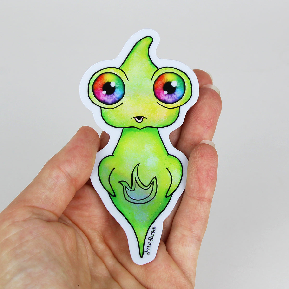 Flare the Will-o-the-Wisp (Holographic) Sticker