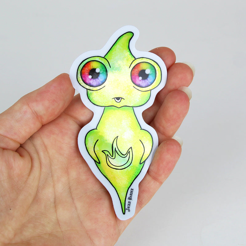 Flare the Will-o-the-Wisp (Holographic) Sticker