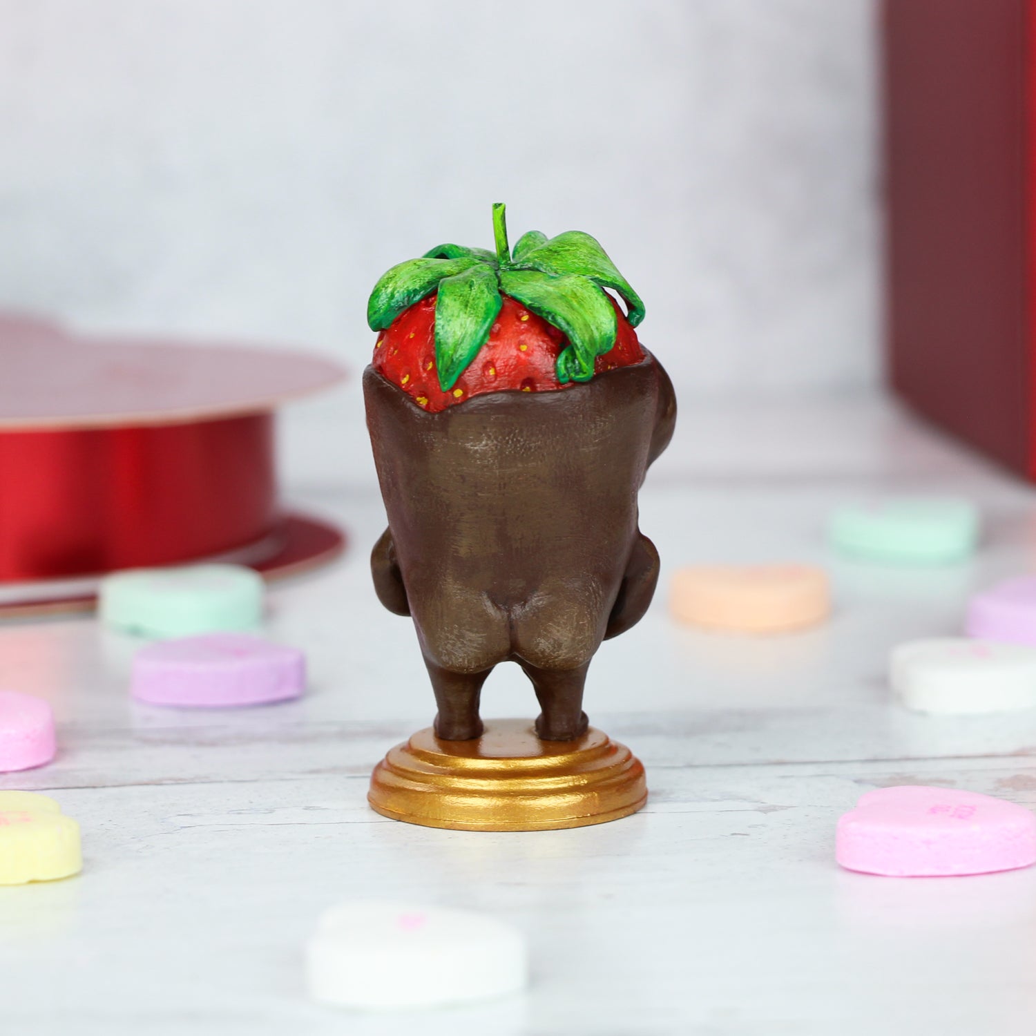 Barry the Chocolate Dipped Strawberry – Jackie Harder Art