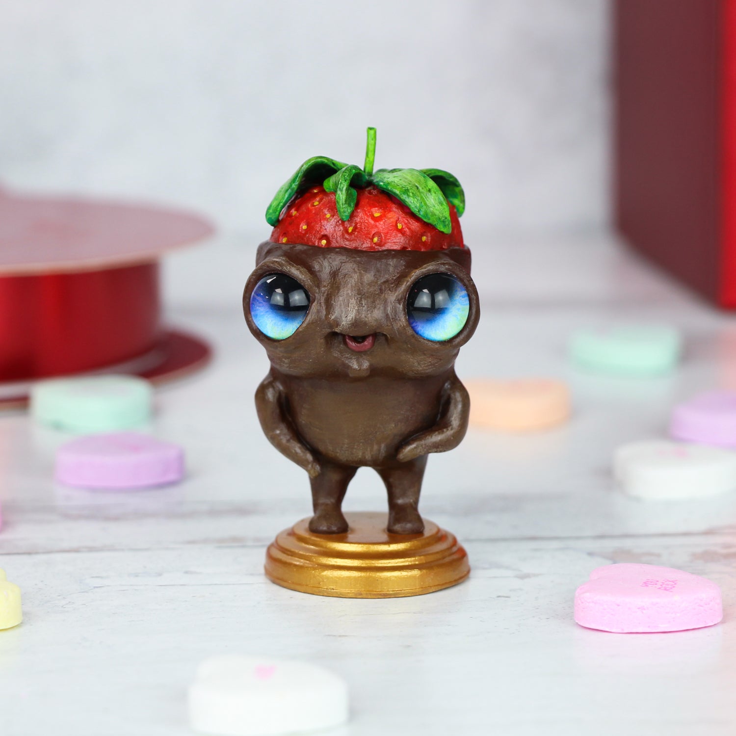 Barry the Chocolate Dipped Strawberry – Jackie Harder Art