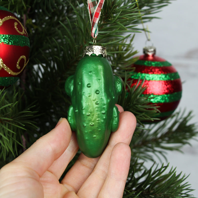 Emerald the Enchanted Pickle Ornament