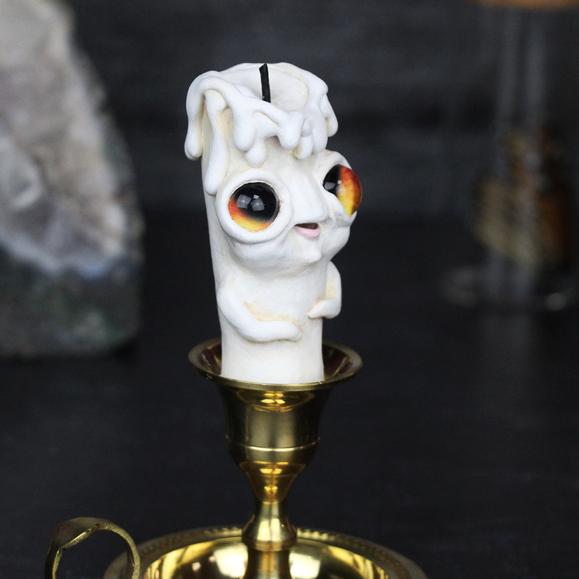 マドカリンダル　オブジェ Crandle the Enchanted Candle – Jackie Harder Art