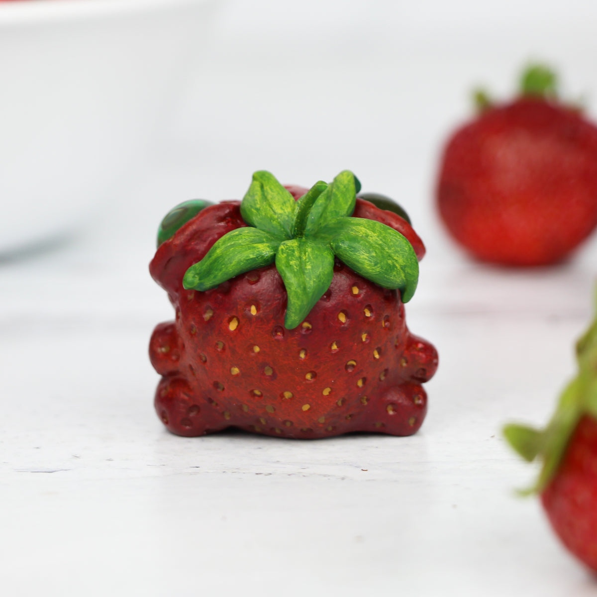 Strawly the Strawberry Faerie – Jackie Harder Art