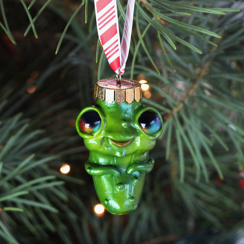 Thickle the Enchanted Pickle Ornament