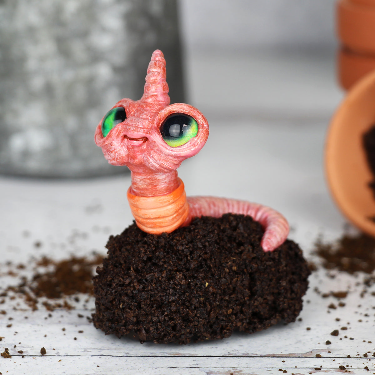 Wormble the Earthworm Faerie – Jackie Harder Art